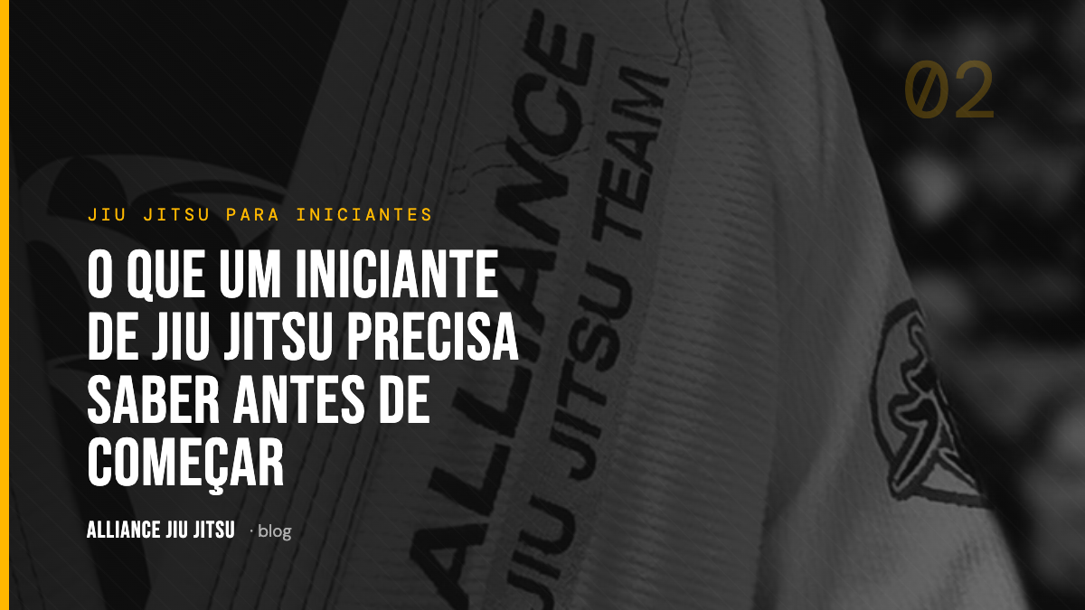 O que um iniciante de jiu jitsu precisa saber antes de começar