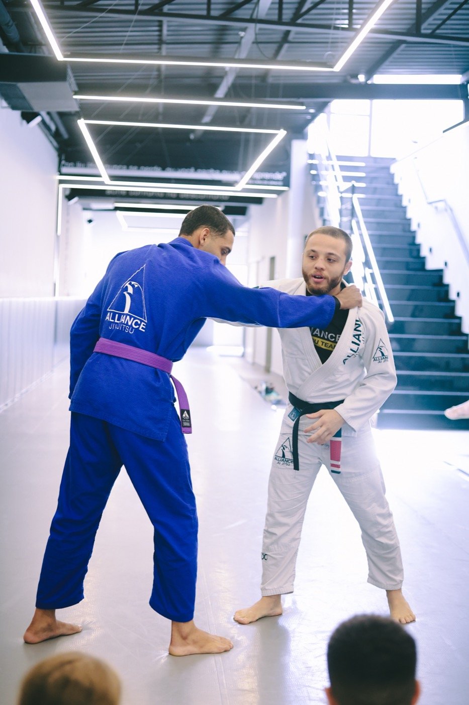 Iniciantes na Alliance Jiu Jitsu