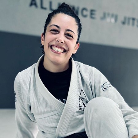 Thaís Prestes, professor na Alliance Jiu Jitsu Santana
