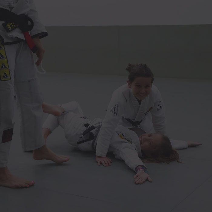 Turma de Kids na Alliance Jiu Jitsu